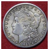 1889 S Morgan Silver Dollar