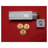 Roll of 1956 D Lincoln Wheat Cents