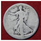 1921 D Walking Liberty Silver Half