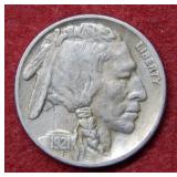 1921 S Buffalo Nickel