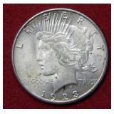 1923 S Peace Silver Dollar