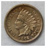 1862 Indian Head Cent