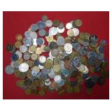 2 1/2 pounds of Foreign Coins
