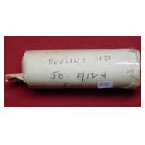 (50) 1912 H England Coins Wrapped in Foil