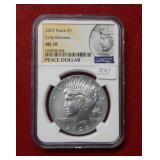 2023 Peace Silver Dollar NGC MS70 - early release
