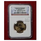 2010 D Lincoln Presidential Dollar NGC BU