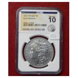 2023 Morgan Silver Dollar NGC X 10 - early release
