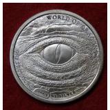 World of Dragons .999 1oz Silver Bullion
