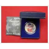 1999 Colorized Silver Eagle