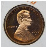 2009 S Proof Lincoln "Log Cabin" Cent
