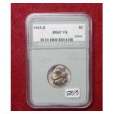 1945 D Jefferson Nickel ***