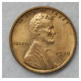 1939 D Lincoln Wheat Cent