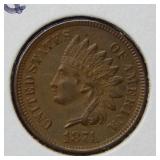 1874 Indian Head Cent