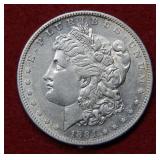 1884 S Morgan Silver Dollar