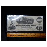 1862 $100 CSA Note Type 39