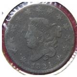 1824 Large Cent