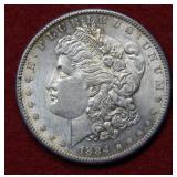 1884 S Morgan Silver Dollar