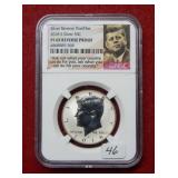 2018 Silver Rev Proof Kennedy Half NGC PF69