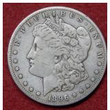 1896 S Morgan Silver Dollar