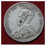 1919 Canada Silver Half