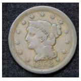 1852 Large Cent