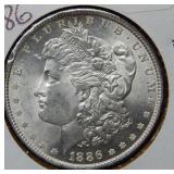 1886 Morgan Silver Dollar