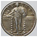 1930 Standing Liberty Silver Quarter