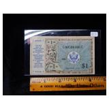 $1 Military Payment Coupon #472