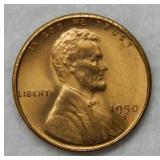 1950 S Lincoln Wheat Cent