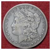 1892 S Morgan Silver Dollar