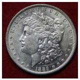 1889 O Morgan Silver Dollar
