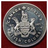 1971 Canada Silver Dollar - proof