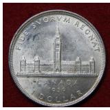 1939 Canada Silver Dollar