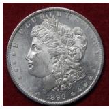1890 O Morgan Silver Dollar