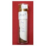 Roll of 1955 S Lincoln Wheat Cents