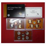 2012 US Proof Coins