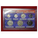 US Silver Type Coins -Halves -Dimes-Quarter-Nickel