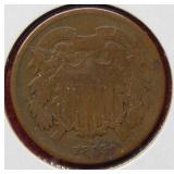 1865 Two Cent Piece