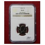 1960 Jefferson Nickel NGC PF67