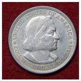 1893 Columbian Expo Silver Comm Half