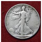 1920 S Walking Liberty Silver Half