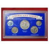 US Type Coins - Half - Quarter -Dime - Nickel-Cent