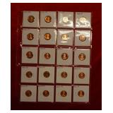 (20) Proof Lincoln Cents