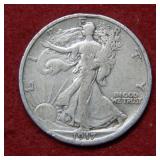 1917 D REV Walking Liberty Silver Half