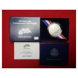 2008 P Bald Eagle UNC Silver Comm Dollar