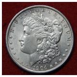 1904 Morgan Silver Dollar - cleaned