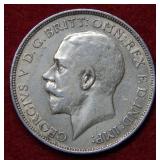1915 Great Britain One Silver Florin Coin