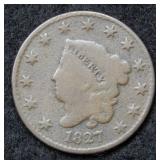 1827 Large Cent