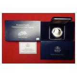 2006 Ben Franklin Founding Father Proof Silver $1