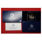 2002 Military Academy Proof Silver Dollar